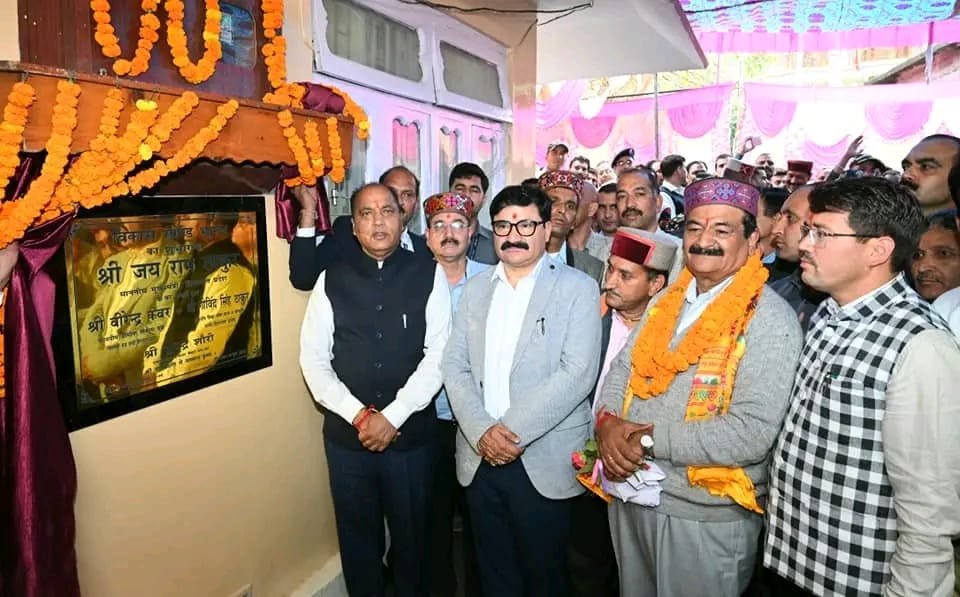 CM inaugurates developmental projects worth Rs. 14.38 crore in Kullu AC of district Kullu