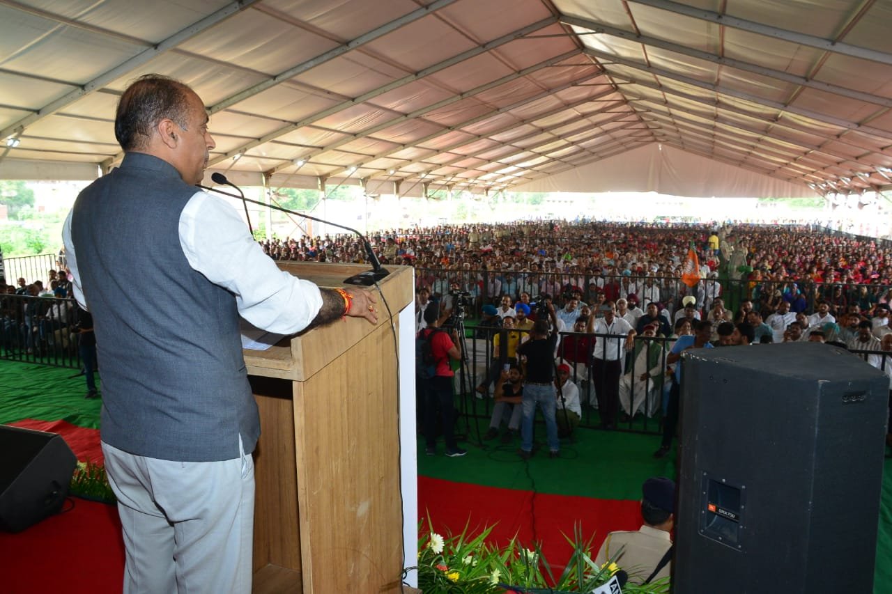 CM Inaugurates And Lays Foundation Stones Of 13 Developmental Projects ...