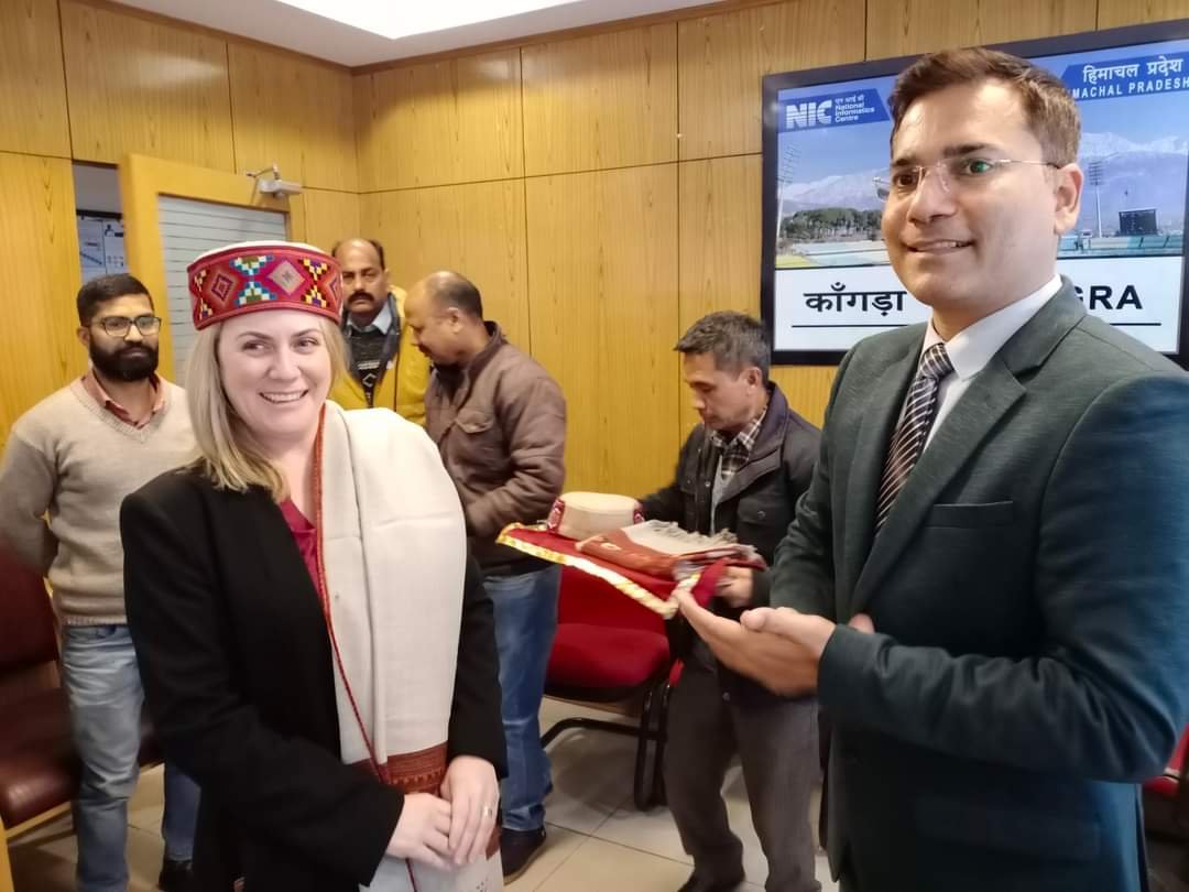भारत-ऑस्ट्रेलिया टेस्ट मैच के लिए तैयार धर्मशाला