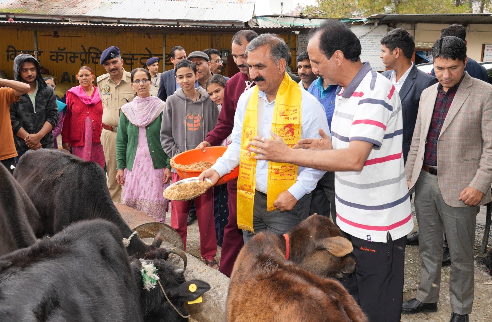 State Government emphasizing rescue of stranded animals : CM