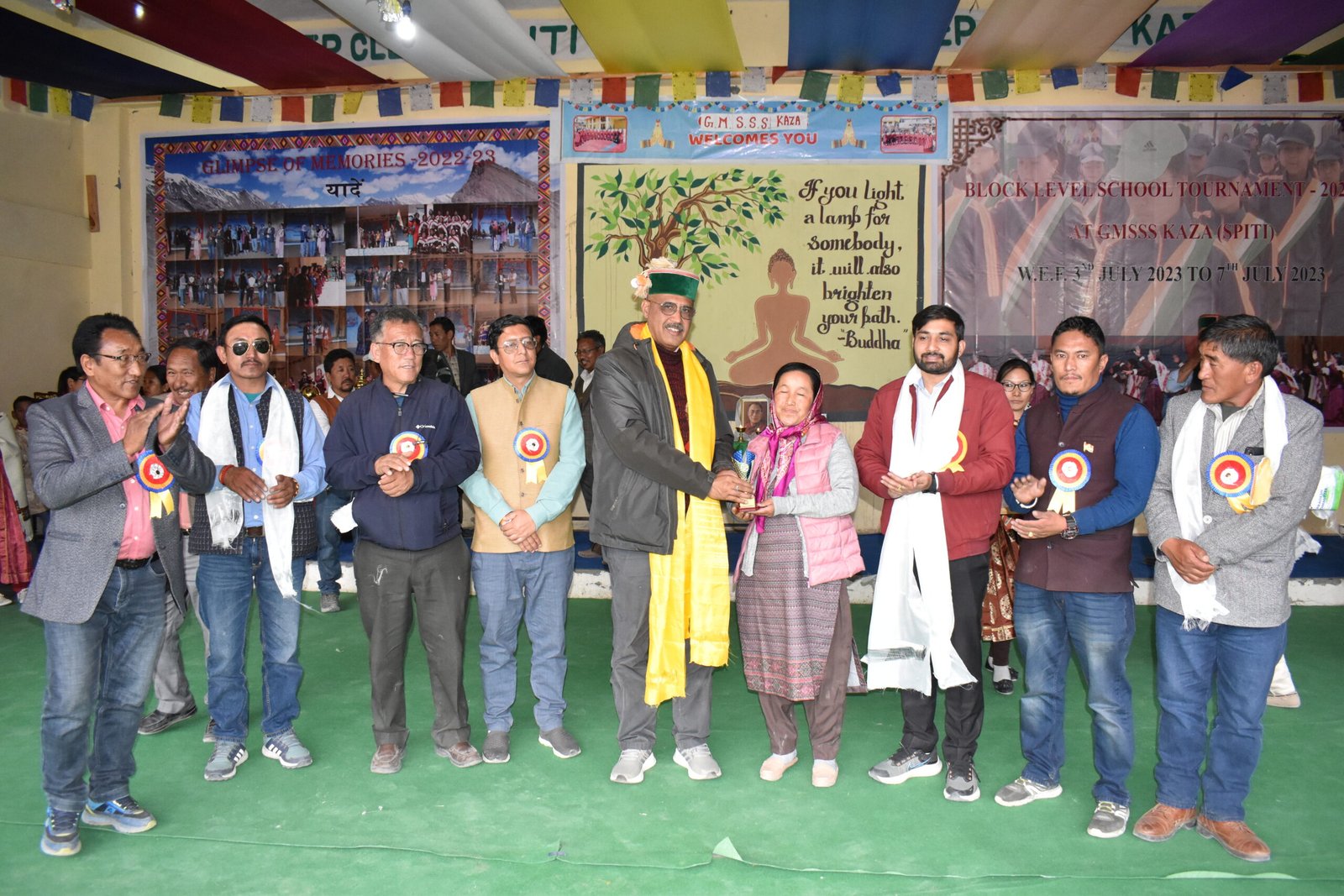 पांच दिवसीय खंड स्तरीय खेलकूद एंव सांस्कृतिक प्रतियोगिता का समापन