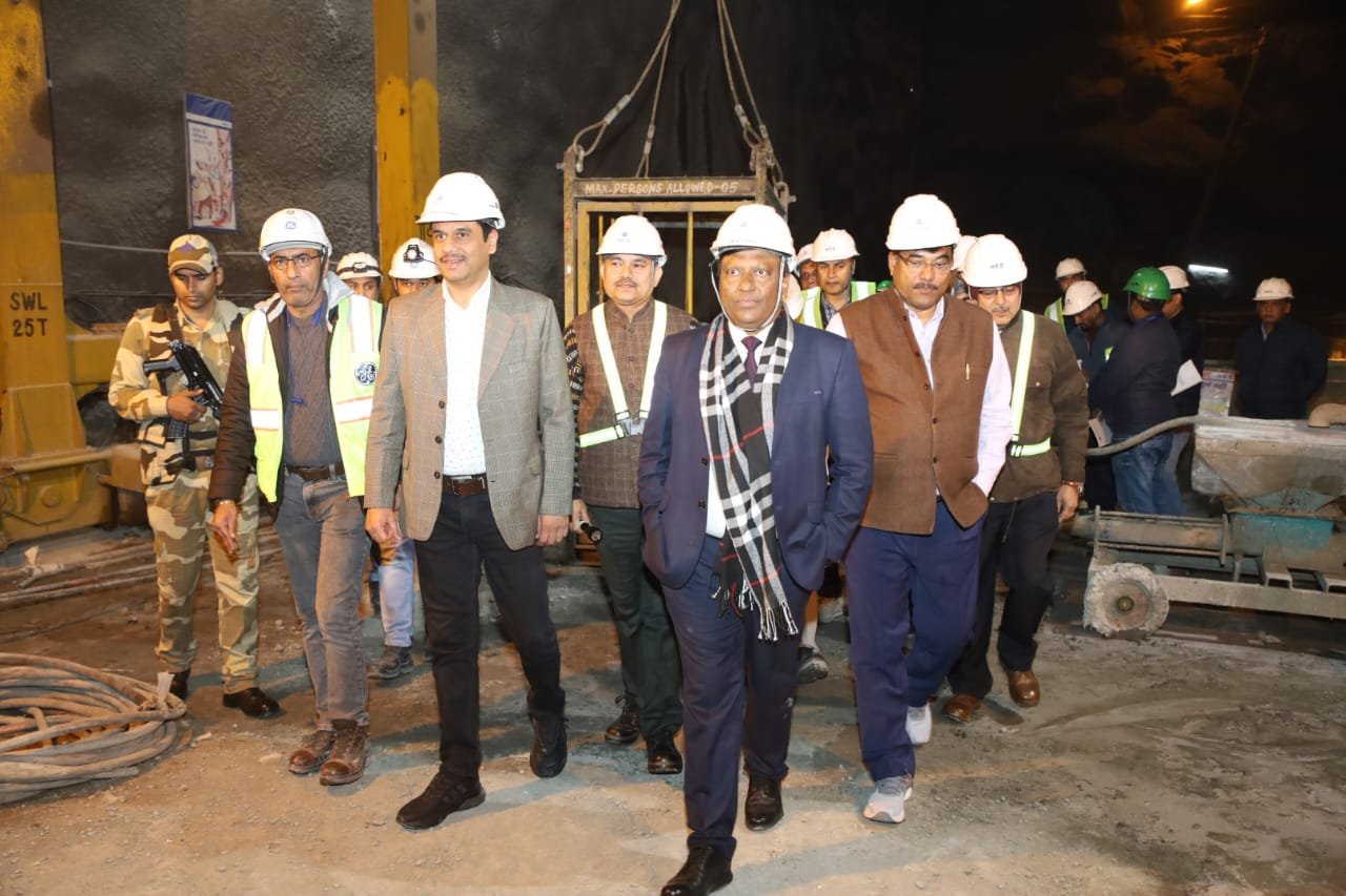 R. K. Vishnoi, CMD, THDCIL Reviews Nation’s First 1000 MW Variable speed pumped Storage Project at Tehri
