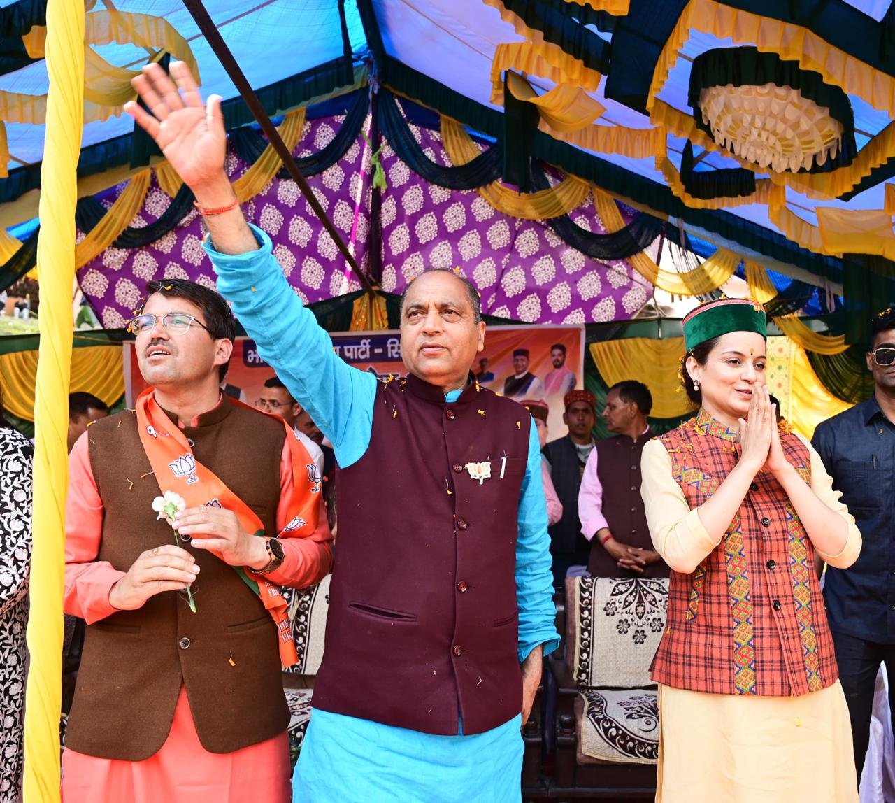 विकास कार्यों को बंद करने वाली कांग्रेस को वोट देना भी बंद करे जनता
