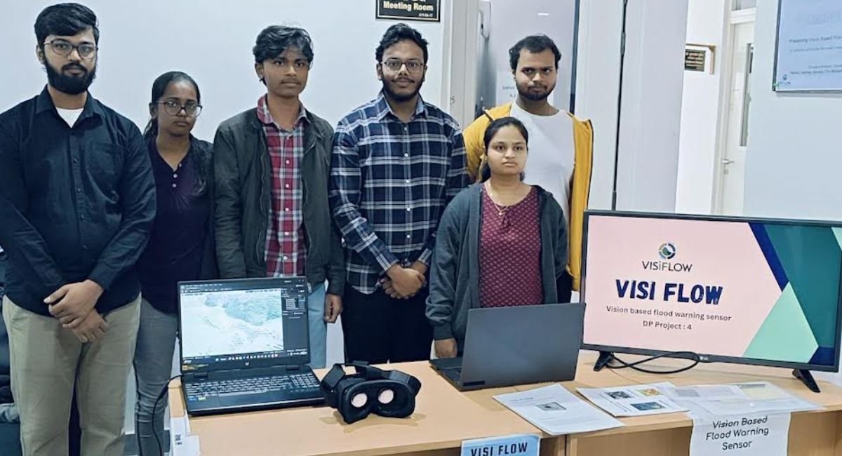 IIT’s “Vision-Based Flood Warning Sensor” alerts you about flood danger in time.