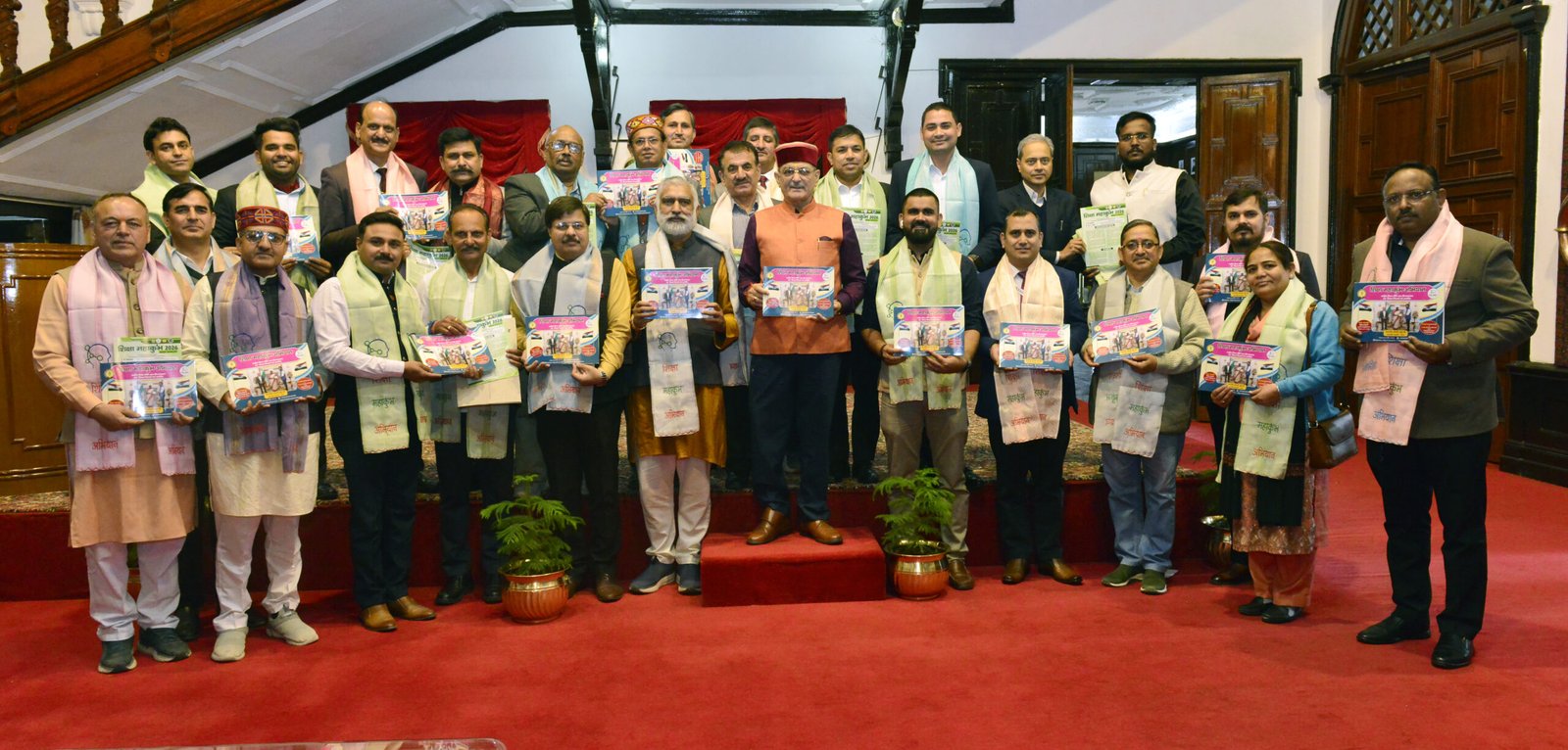 Governor releases brochure of Shiksha Mahakumbh 2026