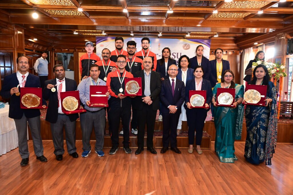 SJVN Successfully Organised 29th Inter CPSU Carrom Tournament
