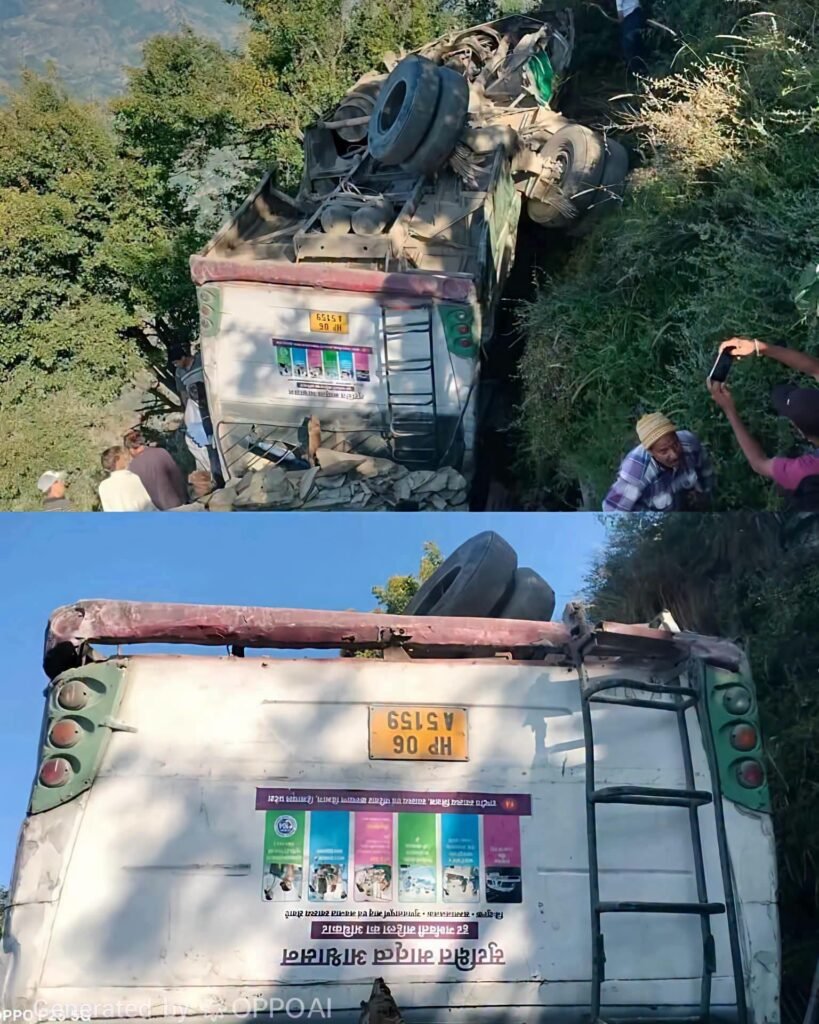1 Killed, Several Injured as HRTC Bus Overturns in Shimla’s Rampur