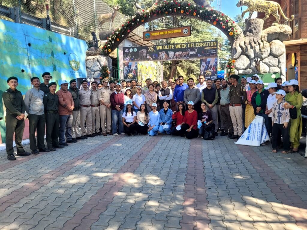 Himachal Launches 75th Wildlife Week with Conservation, Cleanliness Drive in Shimla