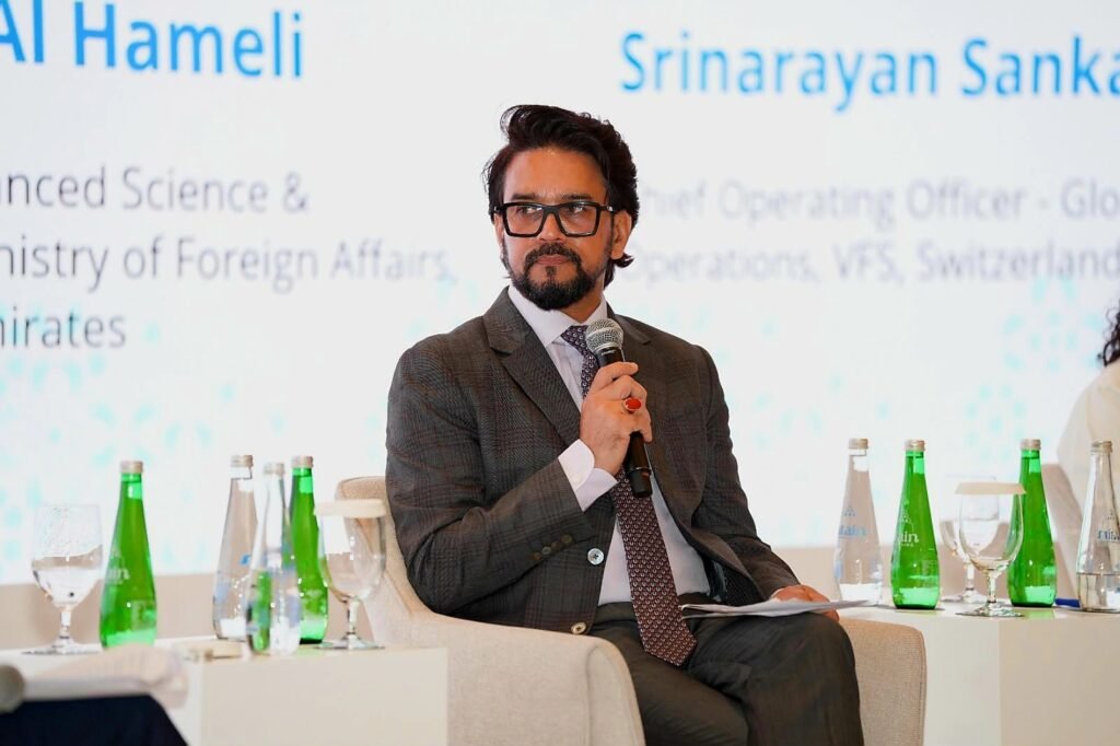 Anurag Singh Thakur Champions India’s Demographic Dividend and Global Talent Mobility at Raisina Middle East 2026